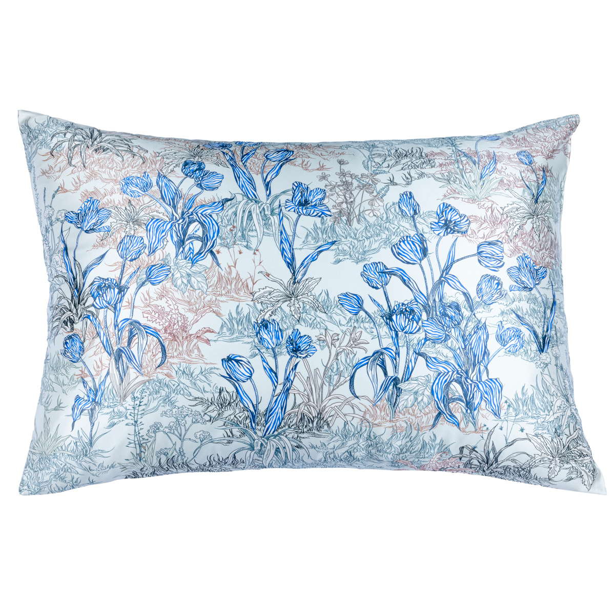 Наволочка Mollen Калмыцкая степь в жемчужно-белом