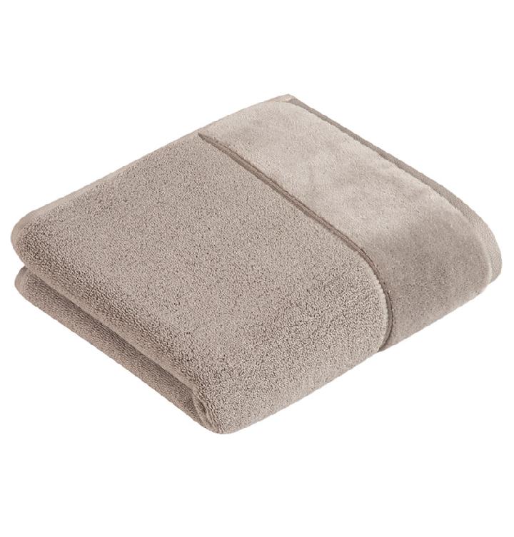 Полотенце Vossen Pure махровое 50x100см, цвет серый