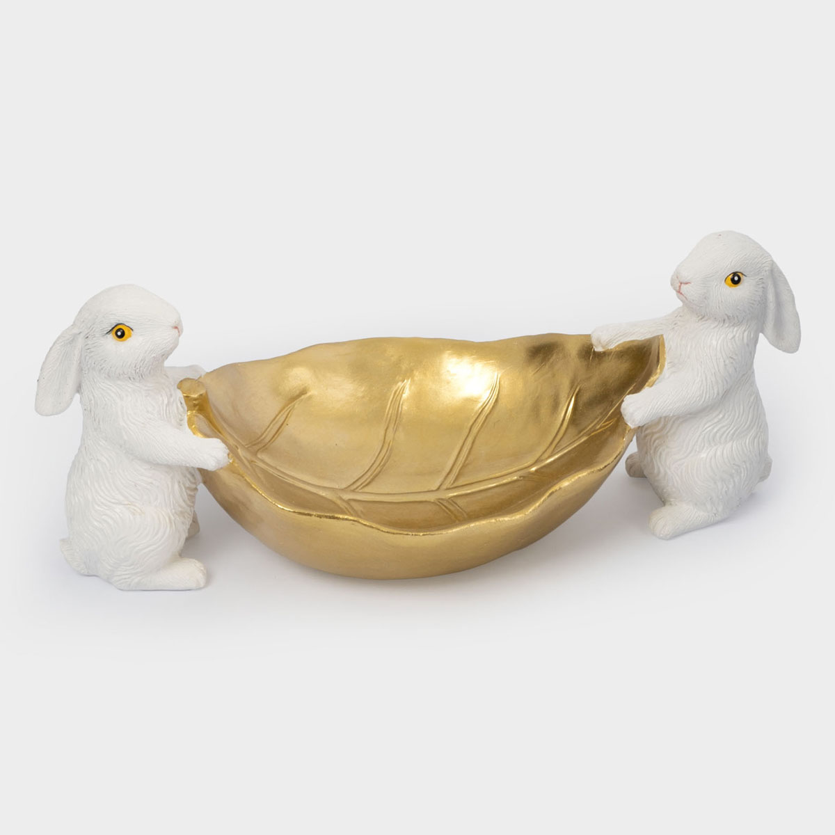 Блюдо декоративное Anna Lafarg Пасха Золотая