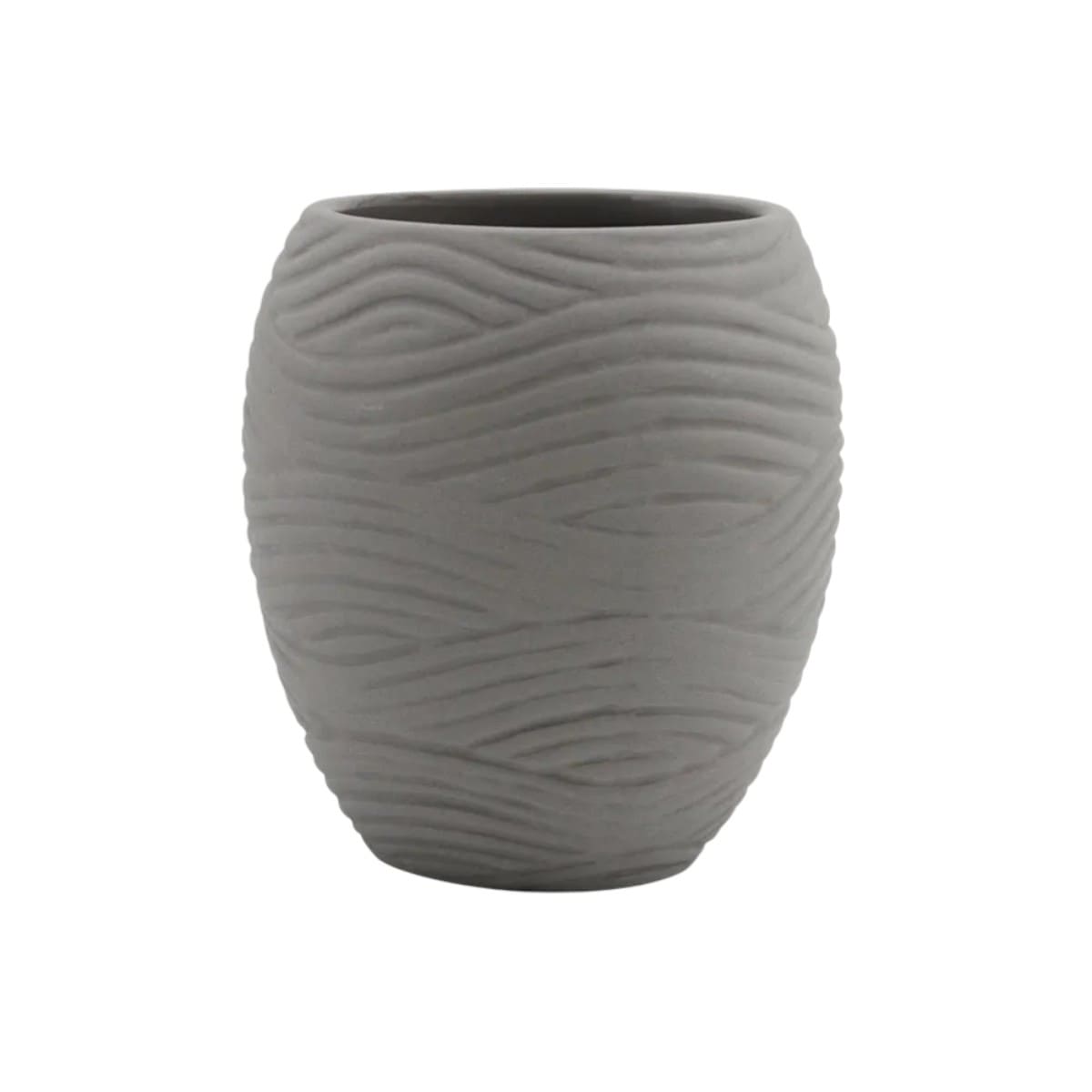 Стакан для щеток MSV WAVE, серый