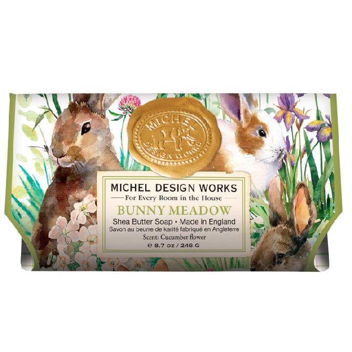 Мыло в бумажной обертке Michel Design Works Луговой Заяц