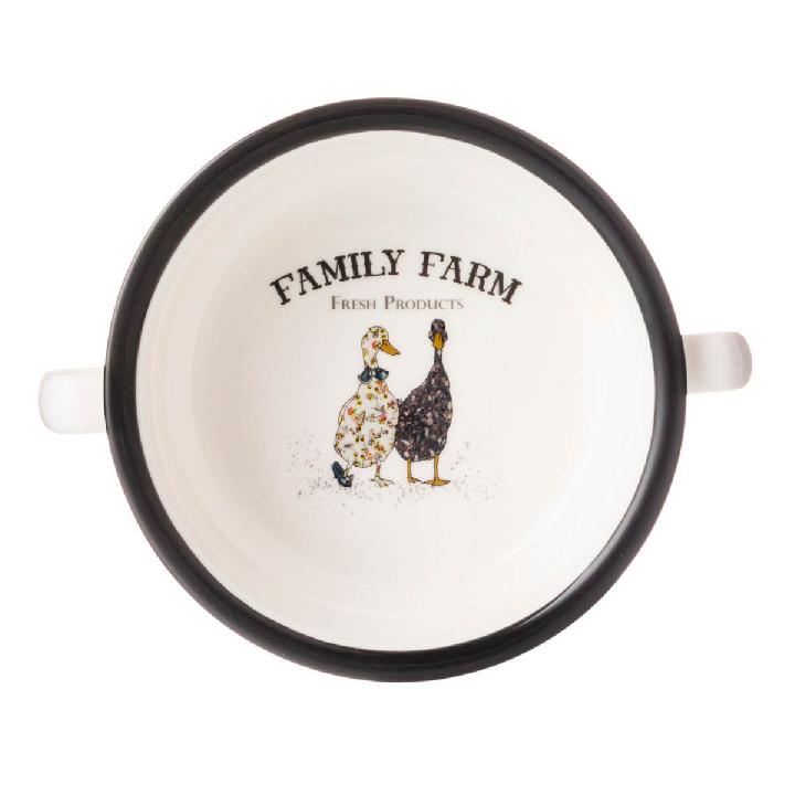 Бульонница с блюдцем Lefard Family Farm
