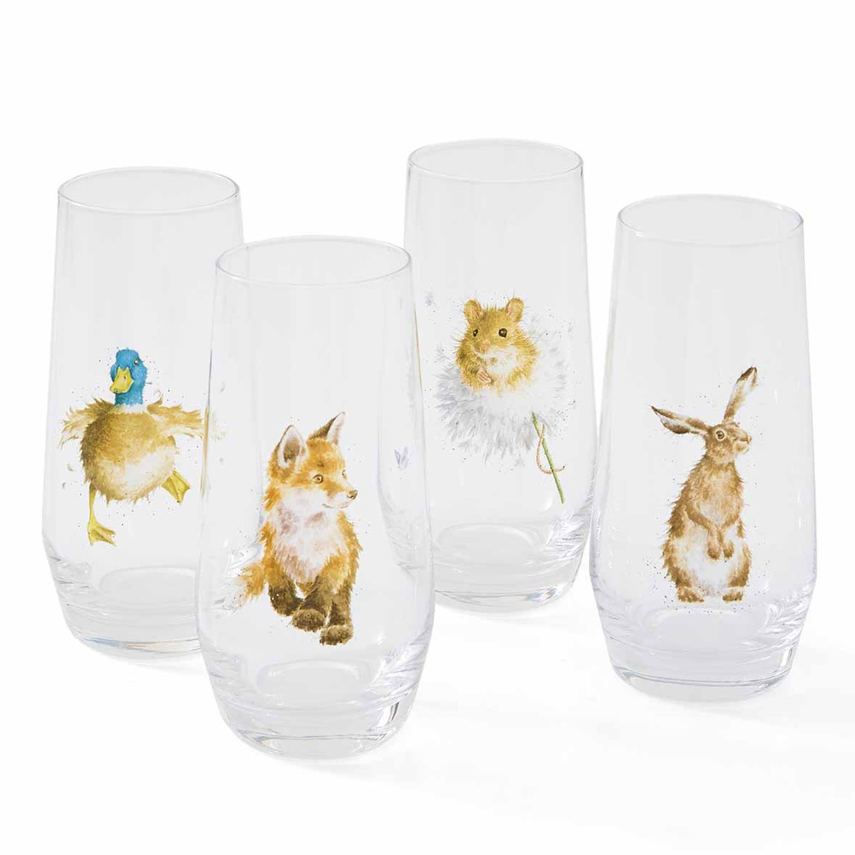 Набор стаканов Royal Worcester’s Wrendale Designs Country Animals