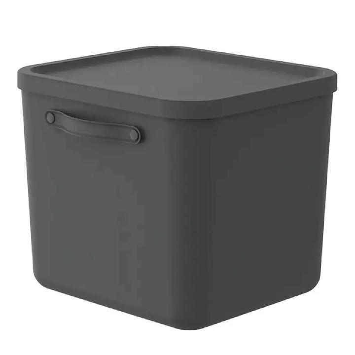 Ящик для хранения Rotho Mythen 39,5x38x34см, черный