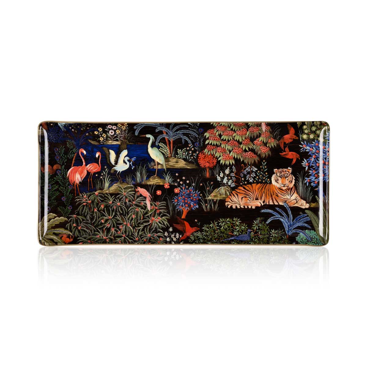 Блюдо прямоугольное Gien Le Jardin Du Palais 36x15,5см