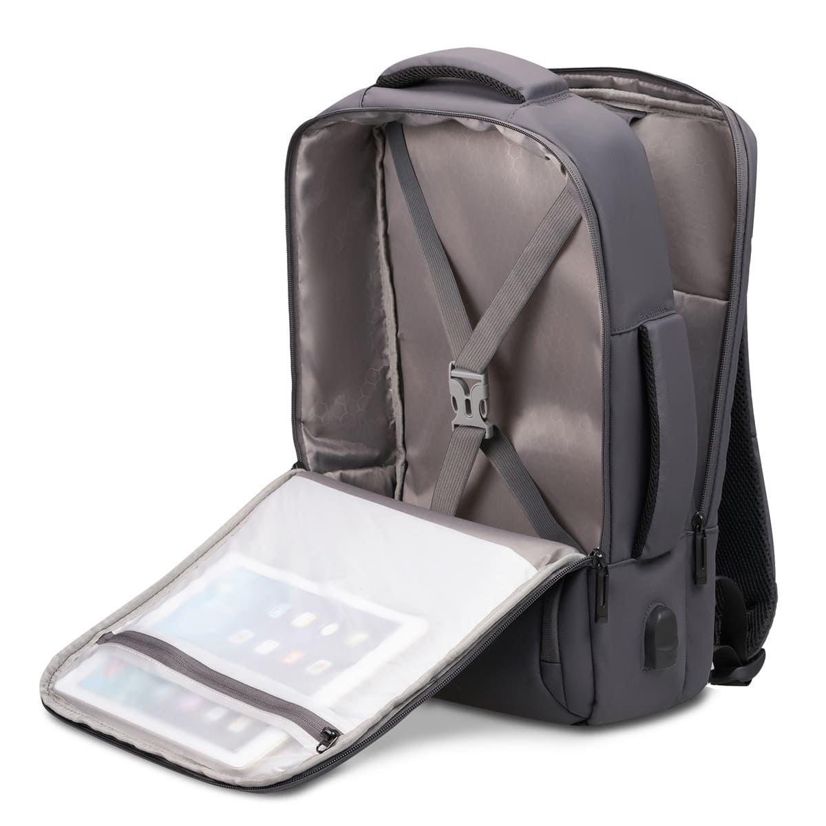 Рюкзак Henry Backer, серый