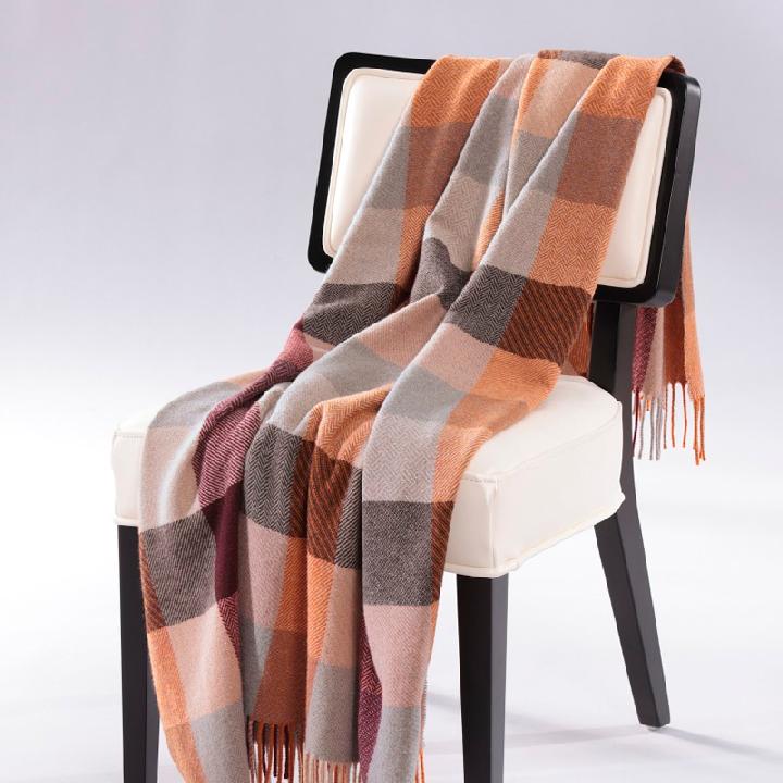 Плед 130x170см Biederlack Ruby Passion Sienna Shades