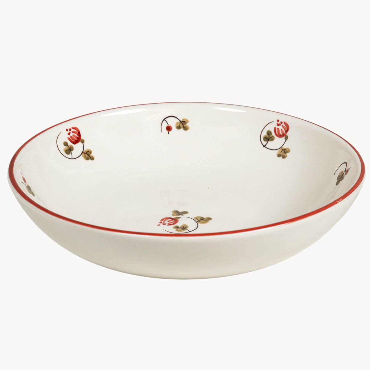 Тарелка суповая Дымов Керамика Шиповник 21см