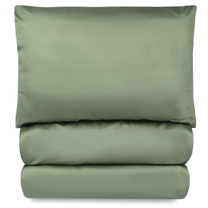 Комплект постельного белья 1,5-спальный Borascotton Cloud, зеленый