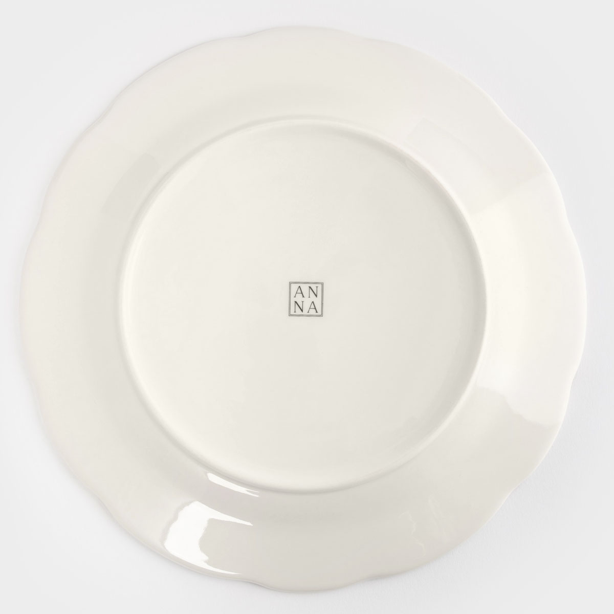 Тарелка обеденная Anna Lafarg Burgundy 26см