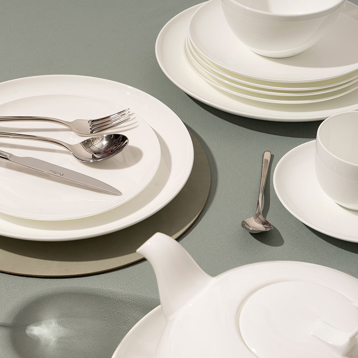 Тарелка обеденная Zapel Table Blanche 26,8см