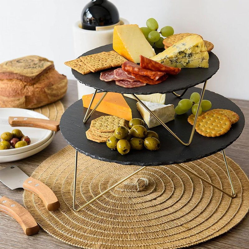 Блюдо сервировочное двухъярусное Kitchen Craft