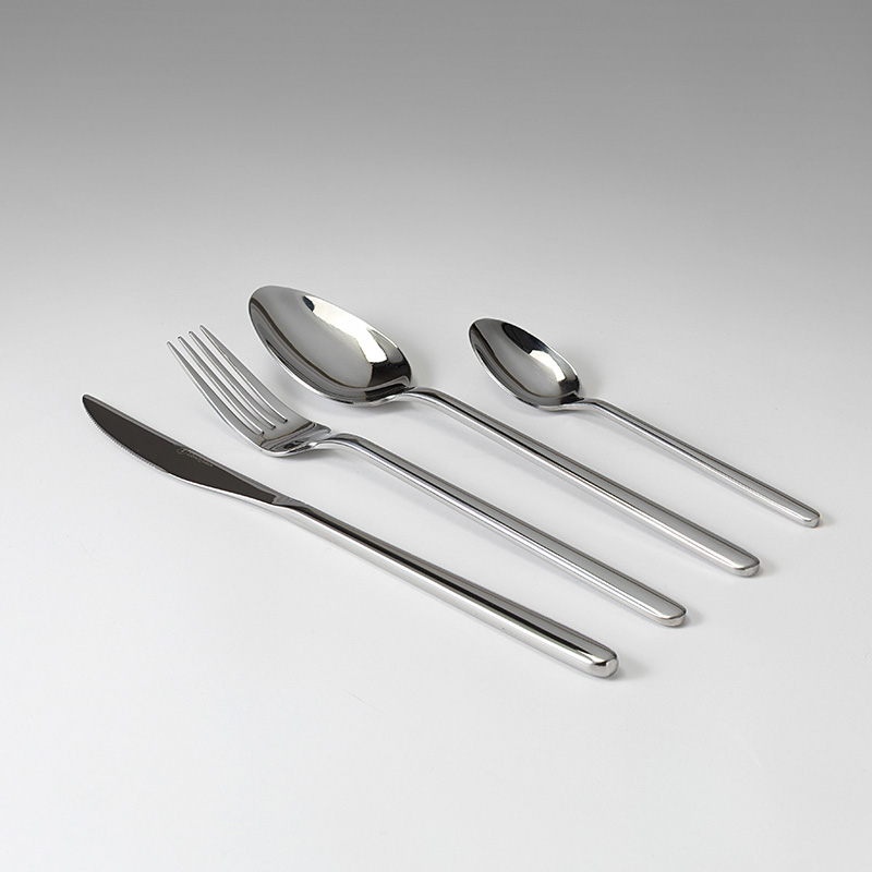 Набор столовых приборов Liberty Jones Pure 24 предмета на 6 персон, глянцевый серебряный