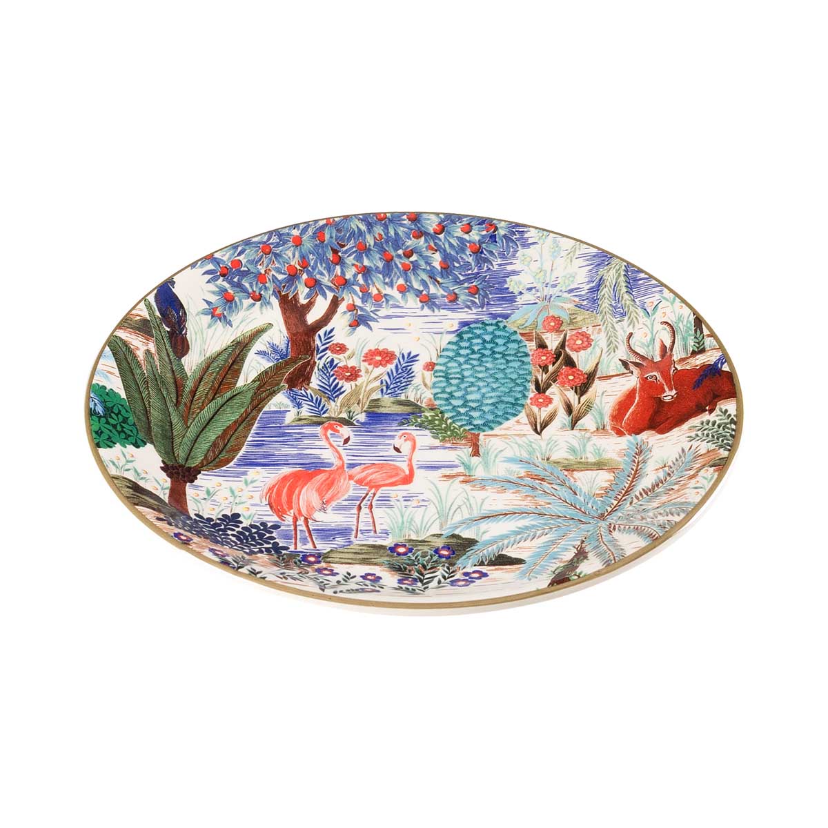 Набор тарелок пирожковых Gien Le Jardin Du Palais 16,5см, 4шт