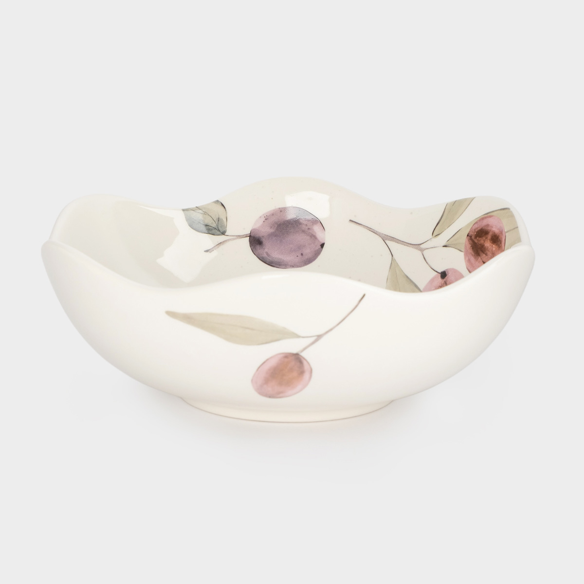 Салатник Anna Lafarg Сливы 21см