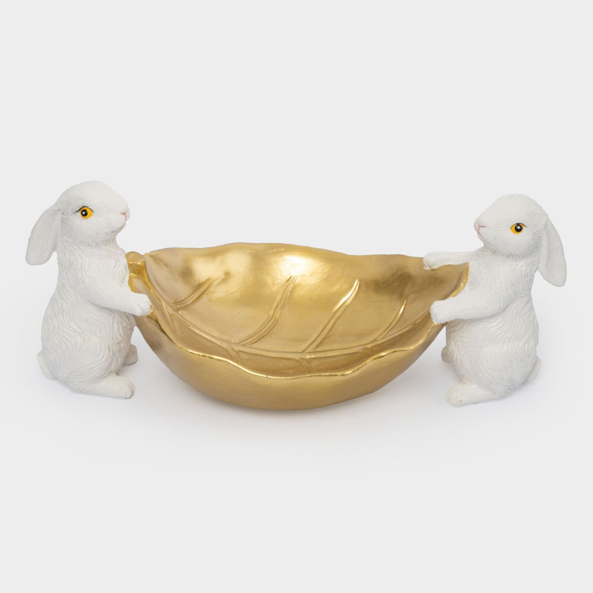 Блюдо декоративное Anna Lafarg Пасха Золотая