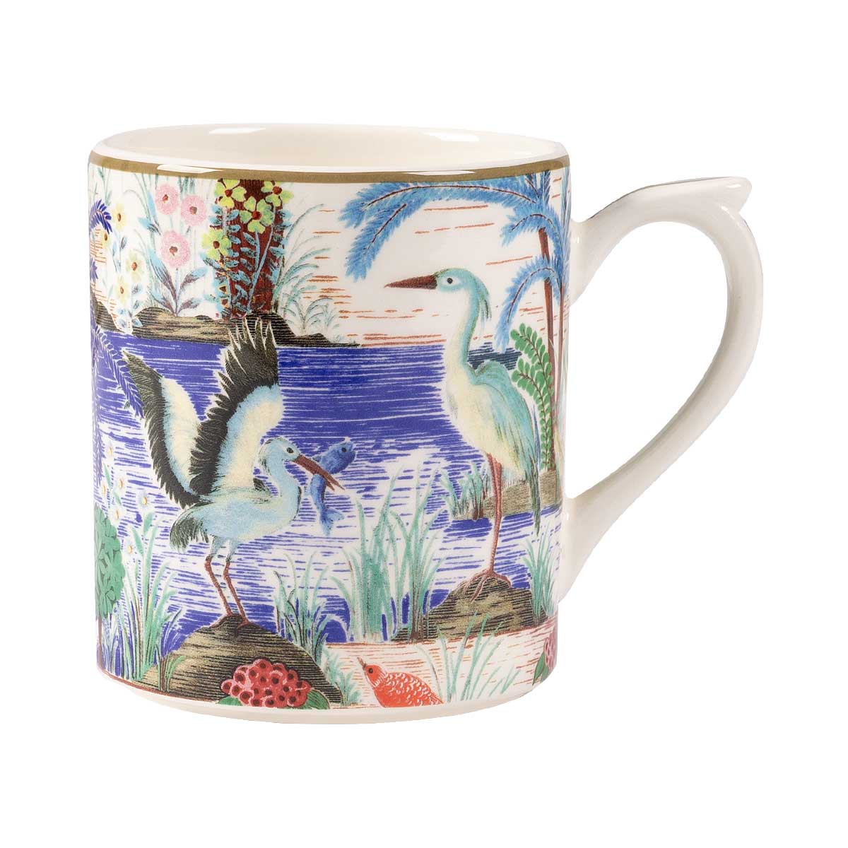 Кружка Gien Le Jardin Du Palais Цапля