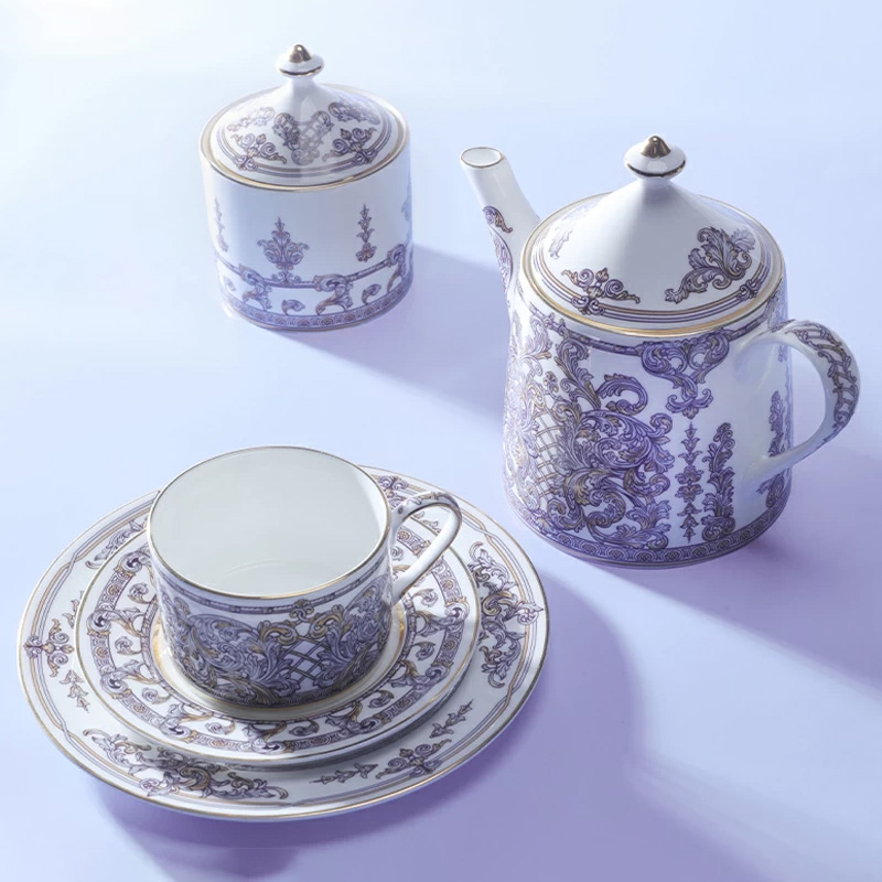 Чайная пара Императорский фарфоровый завод Идиллия Барокко