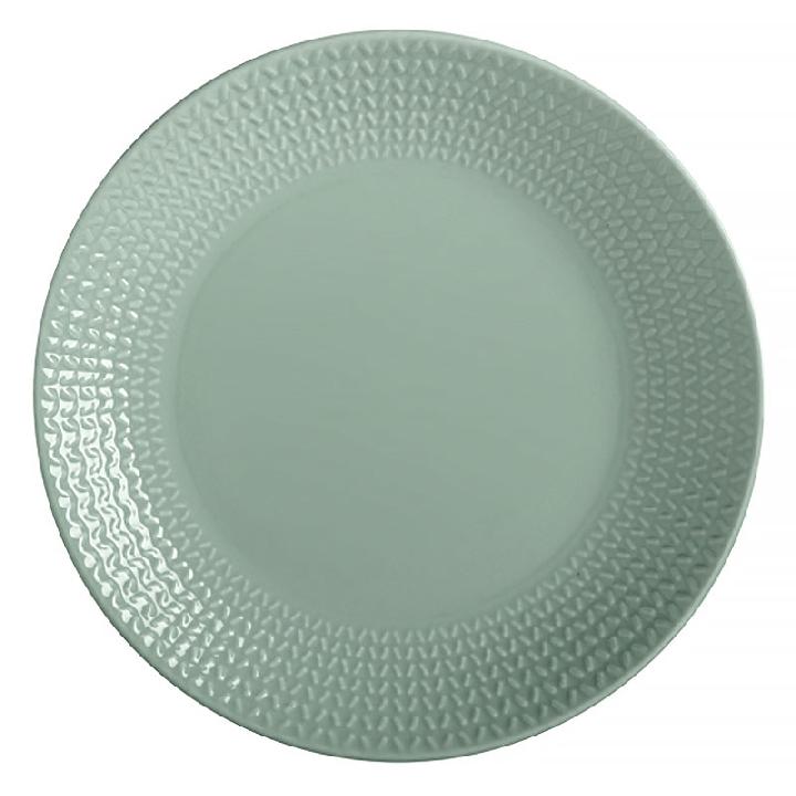 Тарелка закусочная Casa Domani Corallo, цвет зеленый