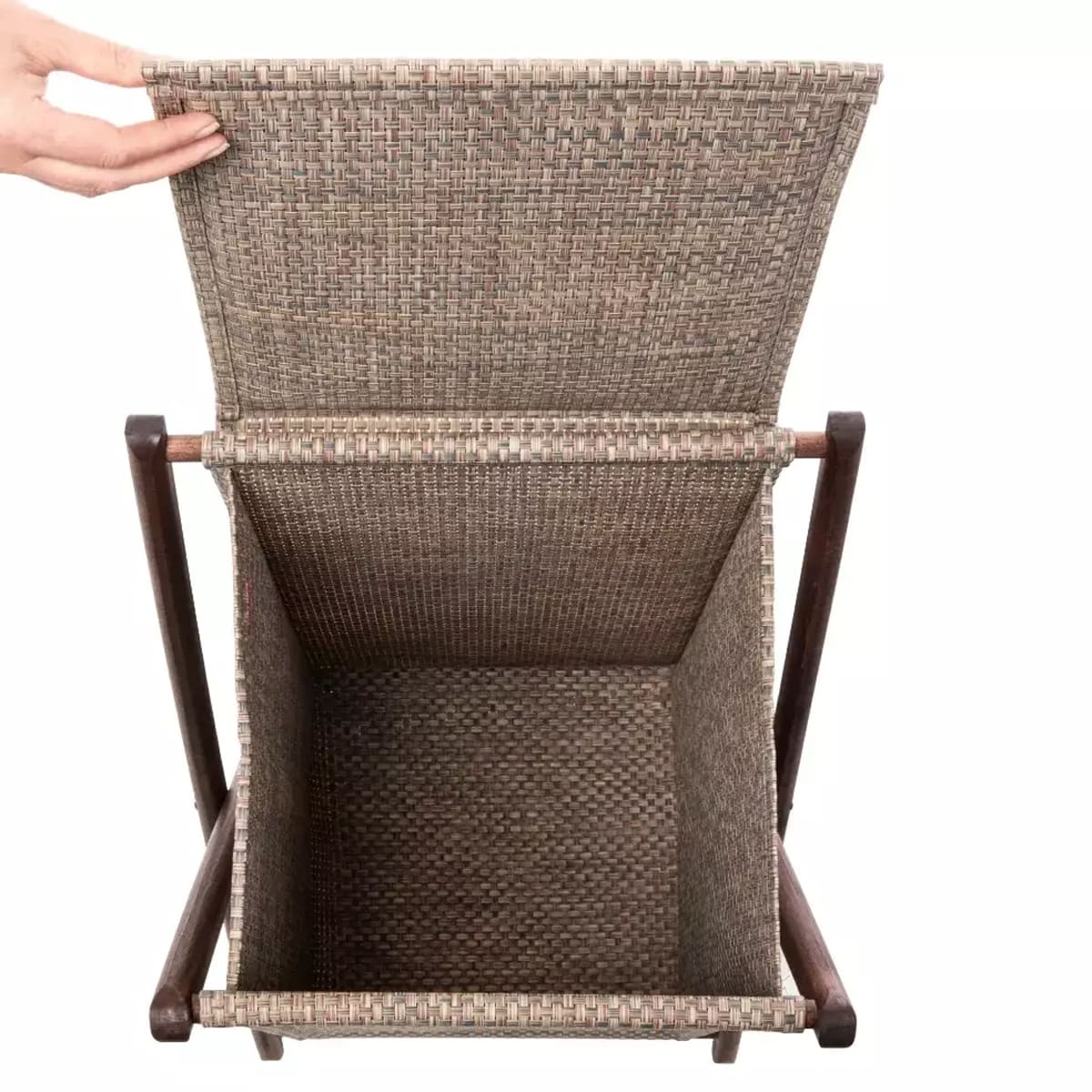 Корзина для белья Casy Home Ротанг 30x30x60см 54л