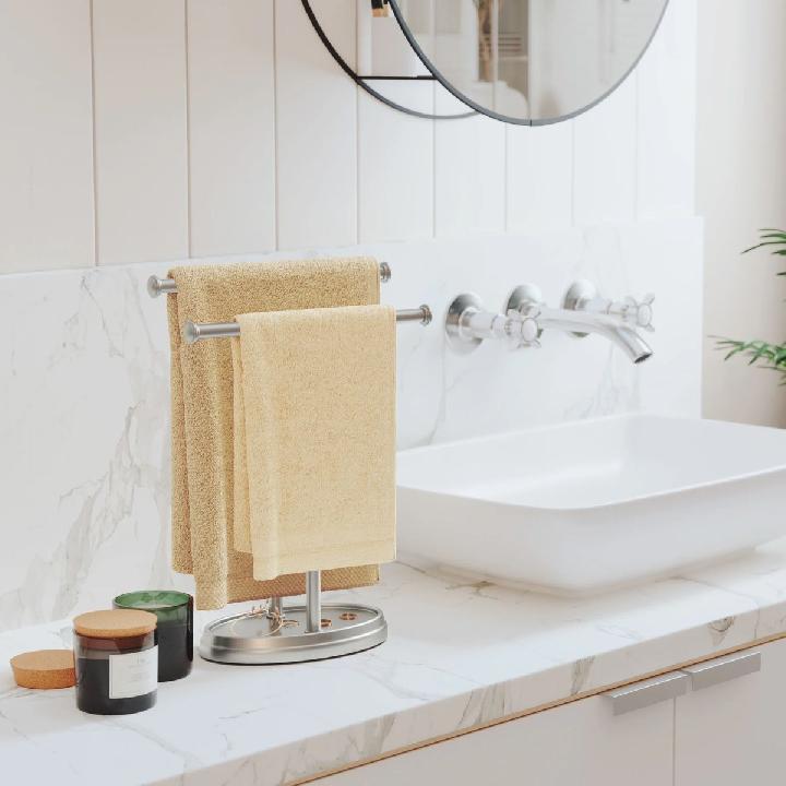 Держатель для полотенец Umbra Palm, никель