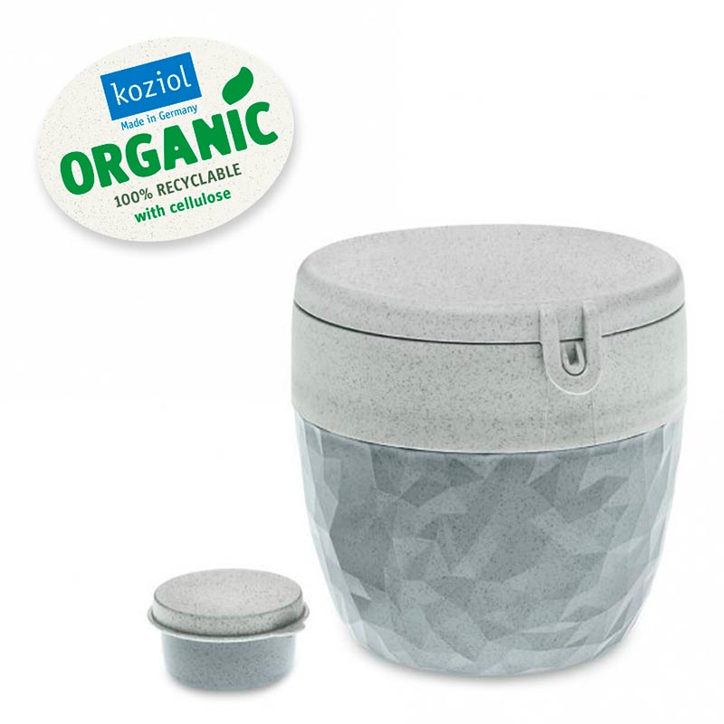 

Ланч-бокс Koziol Club Bento Organic, серый