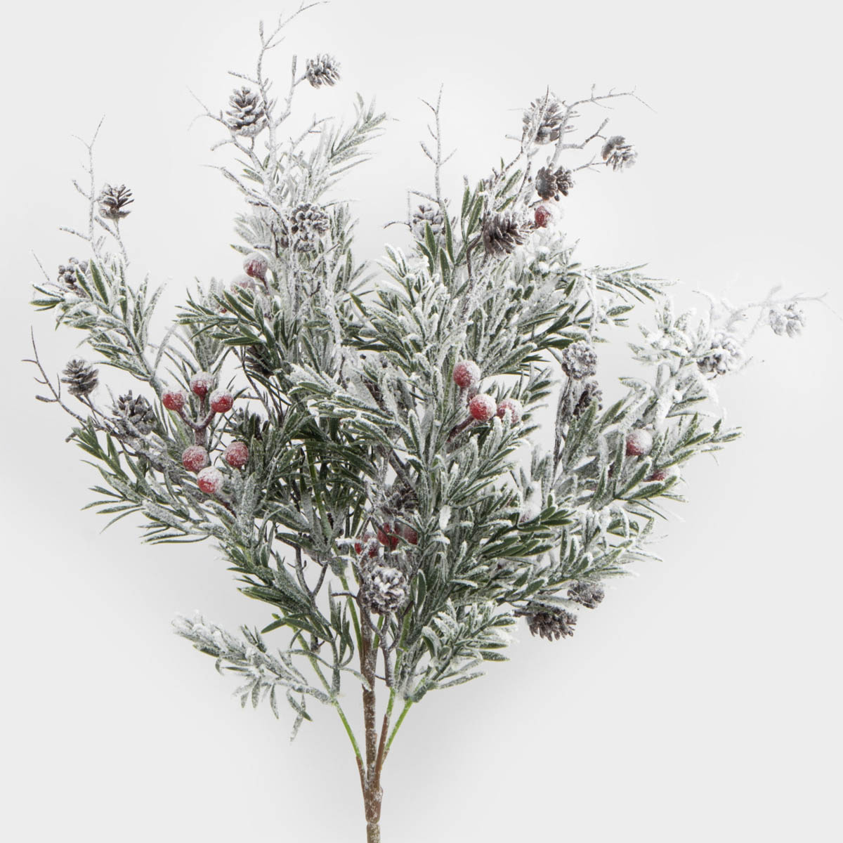 Ветка декоративная Anna Lafarg Зимние Олени 50см