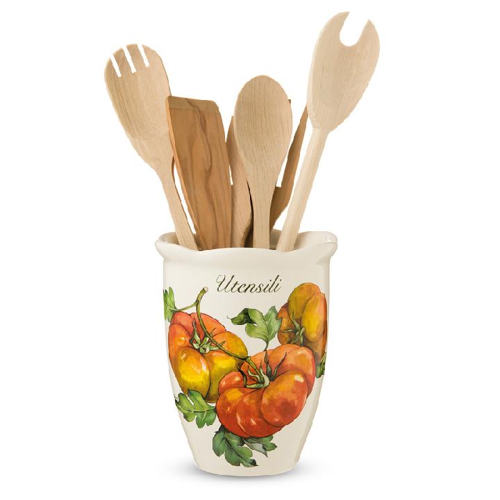 Емкость для кухонных принадлежностей Nuova Cer Mercato della Terra