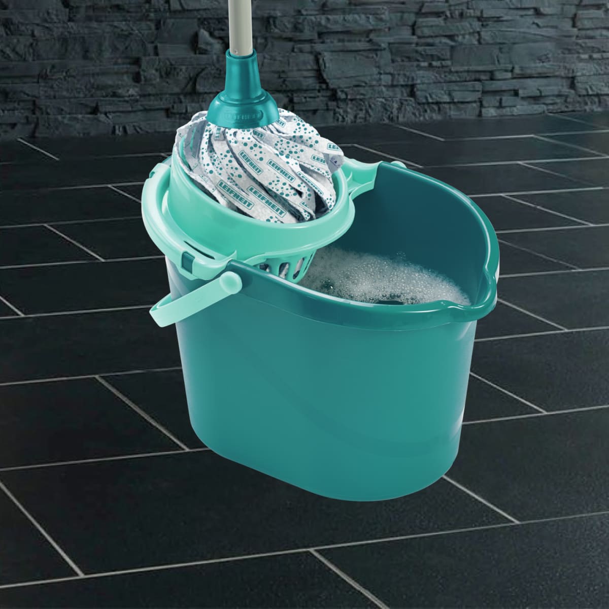 Набор для влажной уборки Leifheit Classic швабра-моп и ведро с отжимом