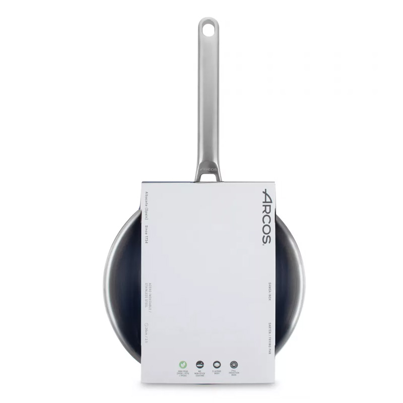 Сковорода индукционная без крышки Arcos Samoa Inox 26см