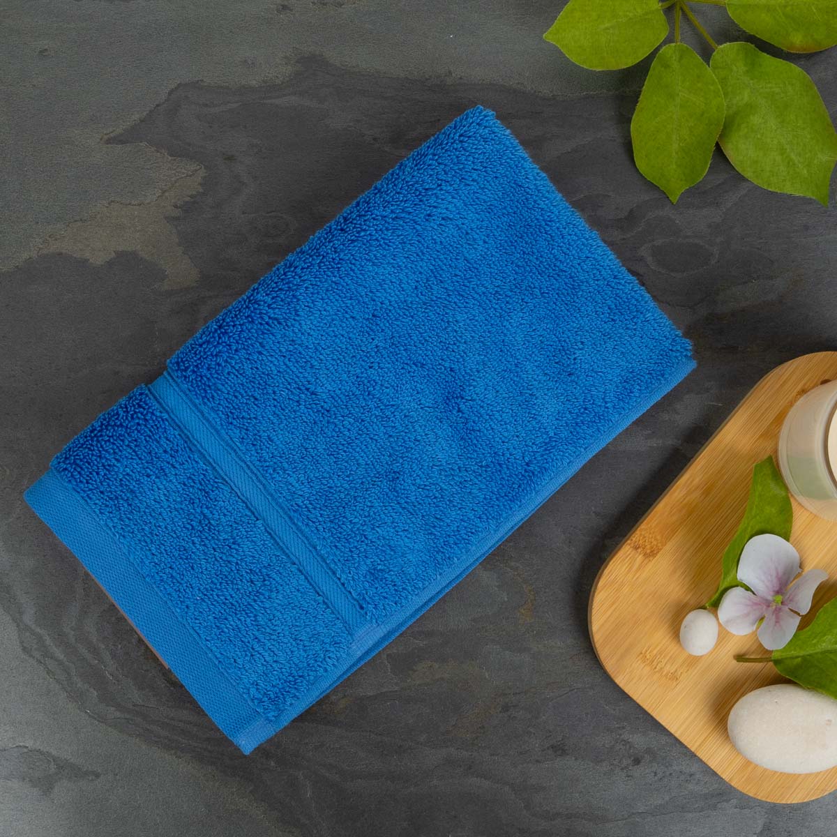 Полотенце махровое Pappel Cirrus/S 30x50см, цвет темно-синий