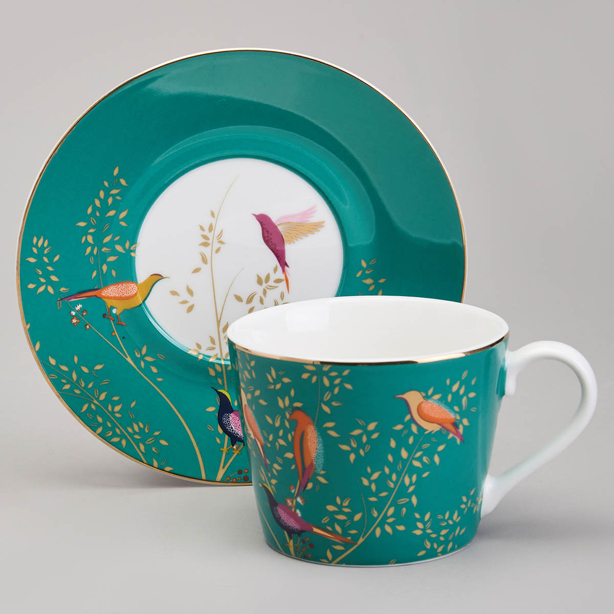 Чайный набор Lefard Golden Birds 4 предмета на 2 персоны