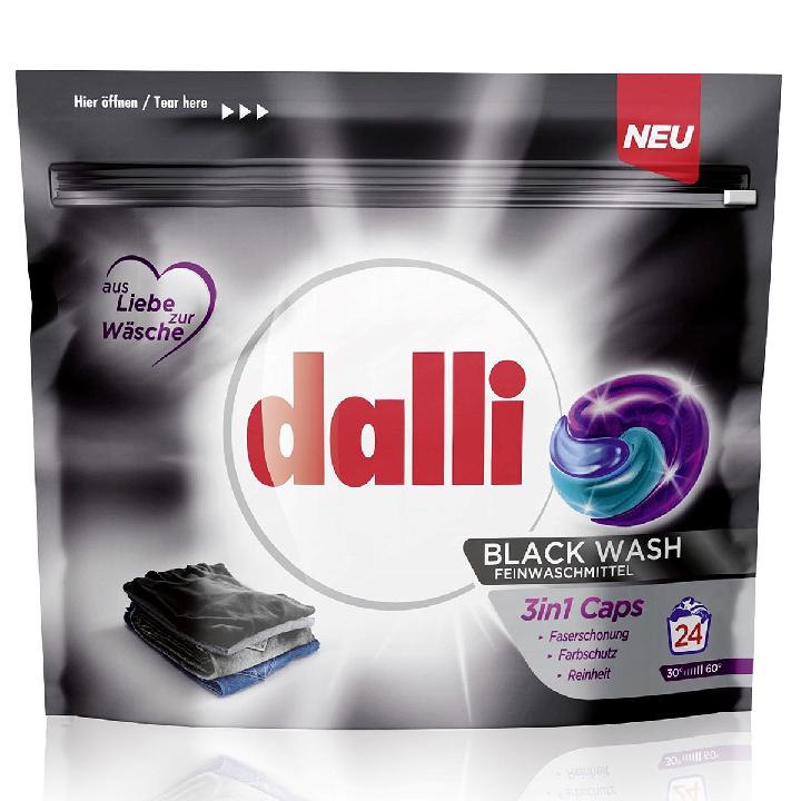 Капсулы для стирки Dalli Black Wash