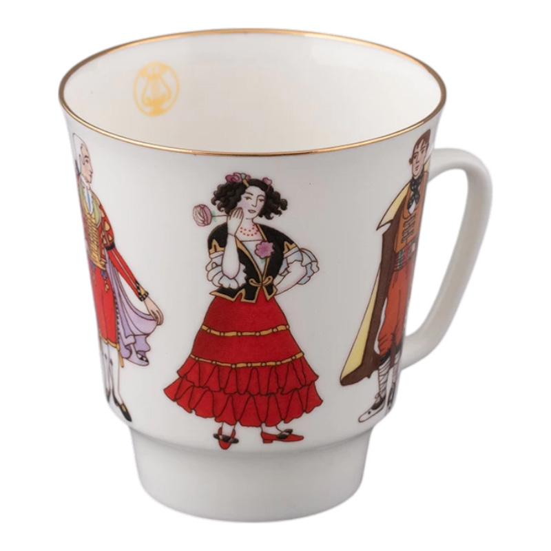 Набор для чая на 1 персону Императорский фарфоровый завод Мировая опера Кармен