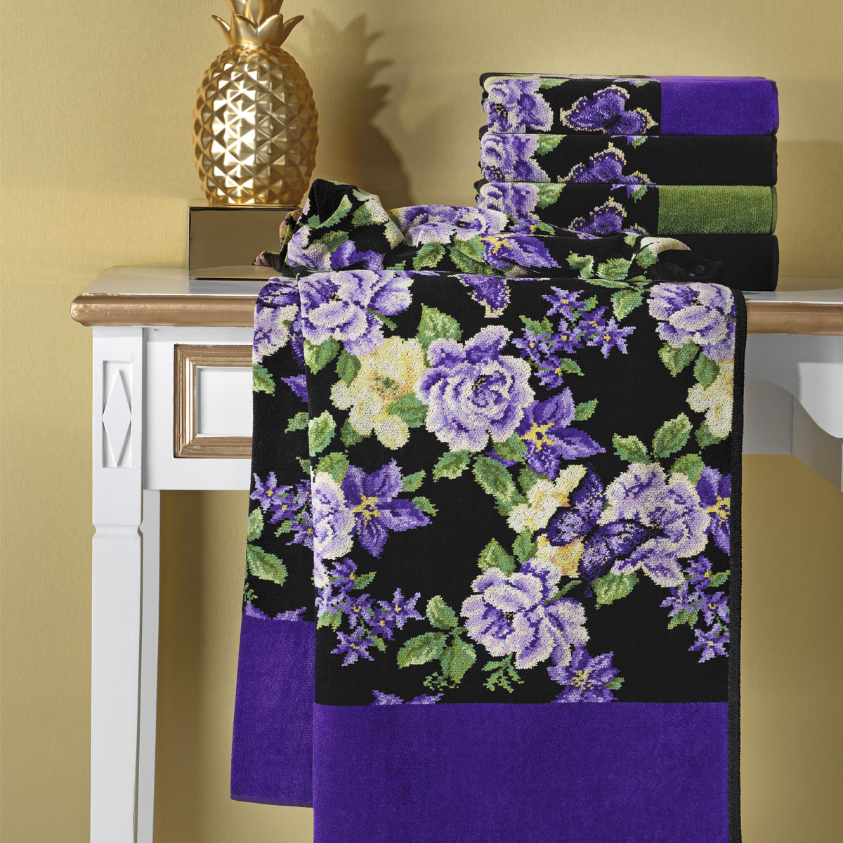 Полотенце Feiler Margo 37x50см, цвет лиловый