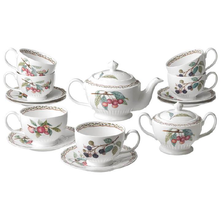 Сервиз чайный Lefard Фруктовый сад 14 предметов на 6 персон