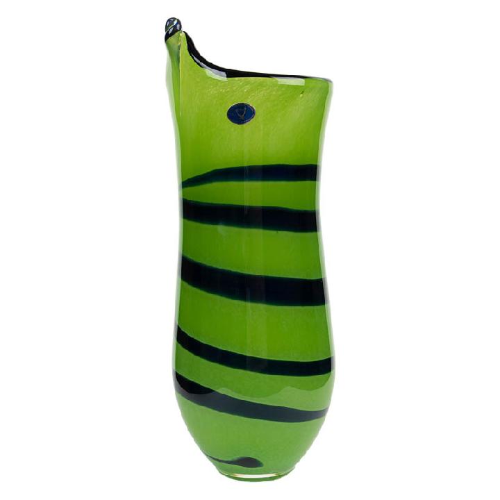 Ваза декоративная Неман Морская сюита 18см, цвет зеленый