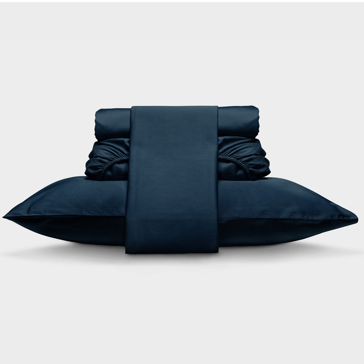 Простыня на резинке Mollen Total Look в темно-бирюзовом 140x200см