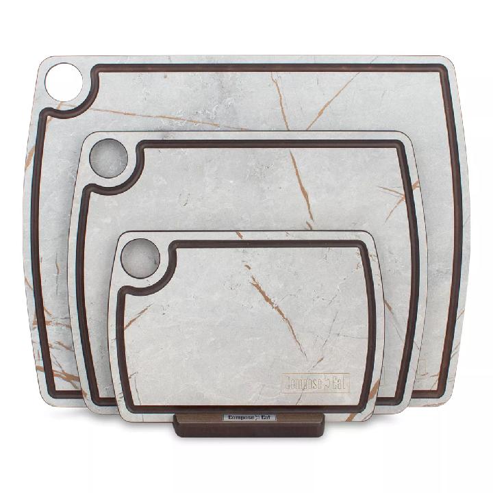 Набор разделочных досок ComposeEat Мраморный Грейс 3шт