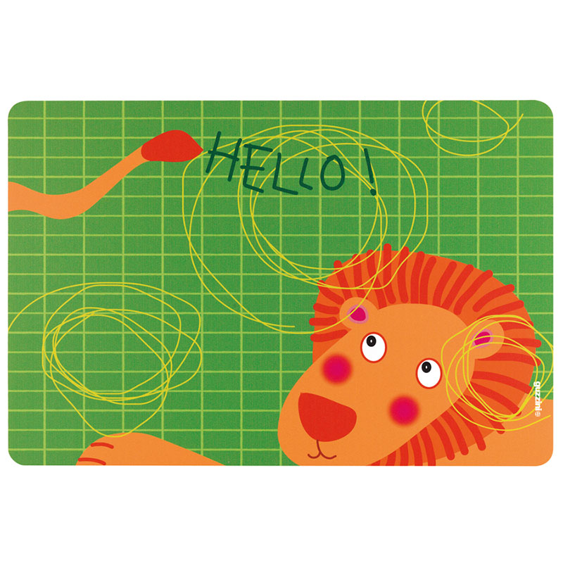 

Коврик сервировочный детский Hello лев, Многоцветие
