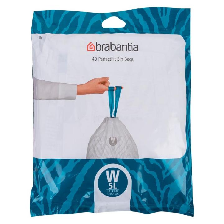 Пакет пластиковый Brabantia PerfectFit W 5л 40шт