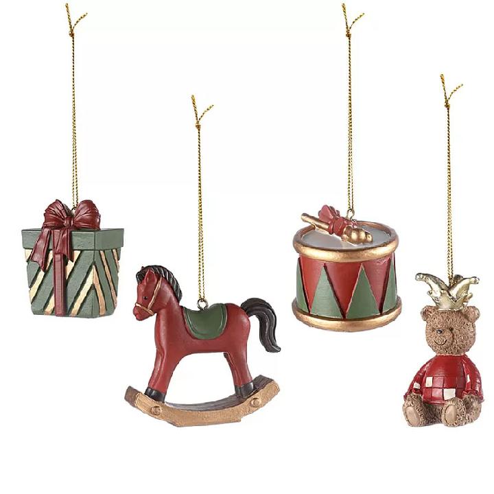 Набор елочных игрушек Tkano New Year Essential Classic Christmas Charm