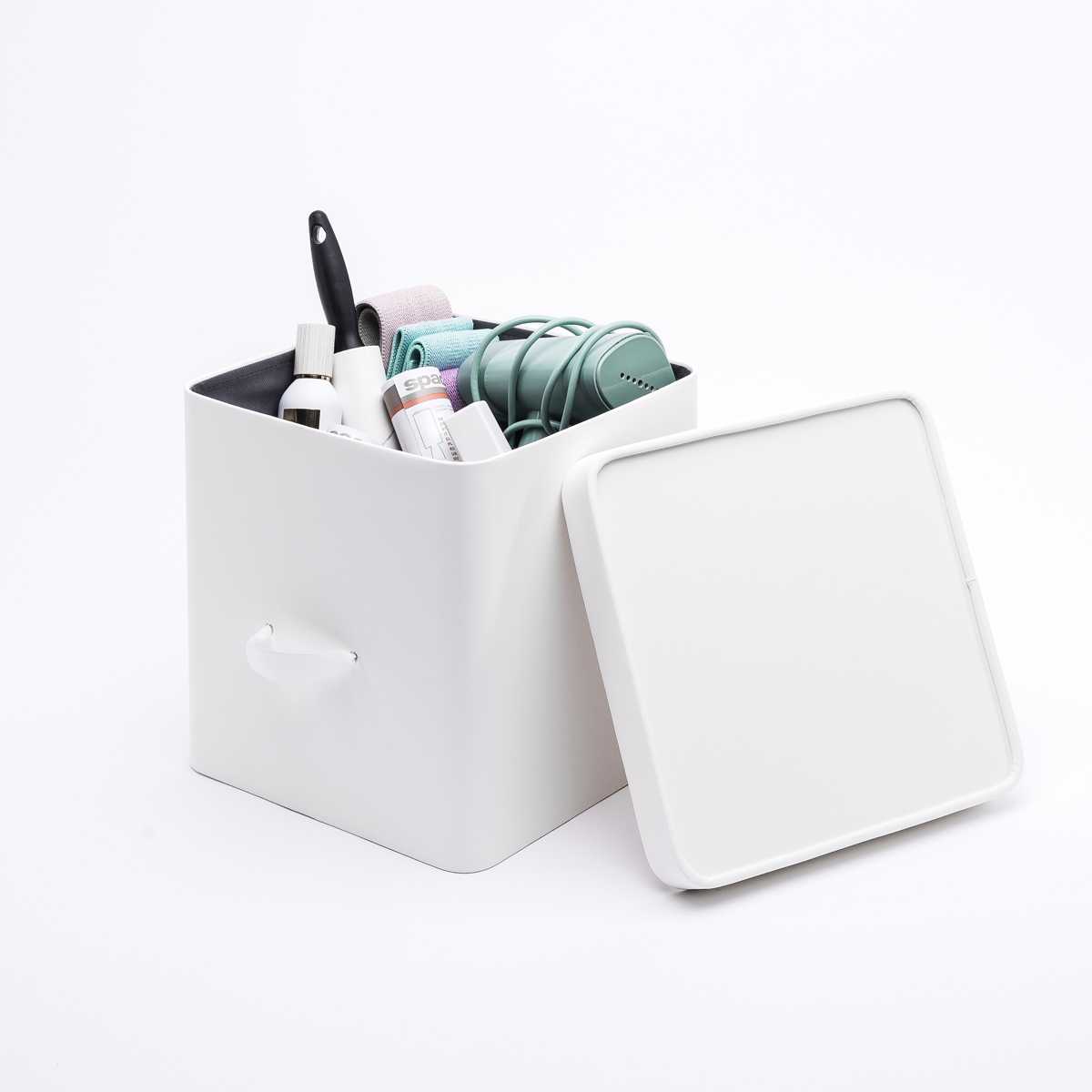 Коробка для хранения Rompicato Cube L, цвет белый
