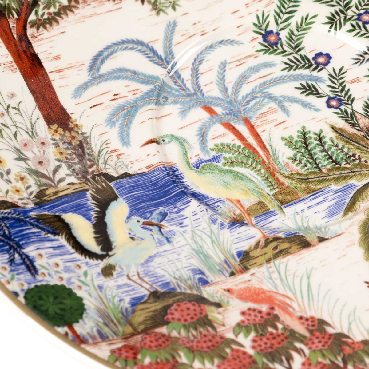 Чашка для завтрака с блюдцем Gien Le Jardin Du Palais 450мл