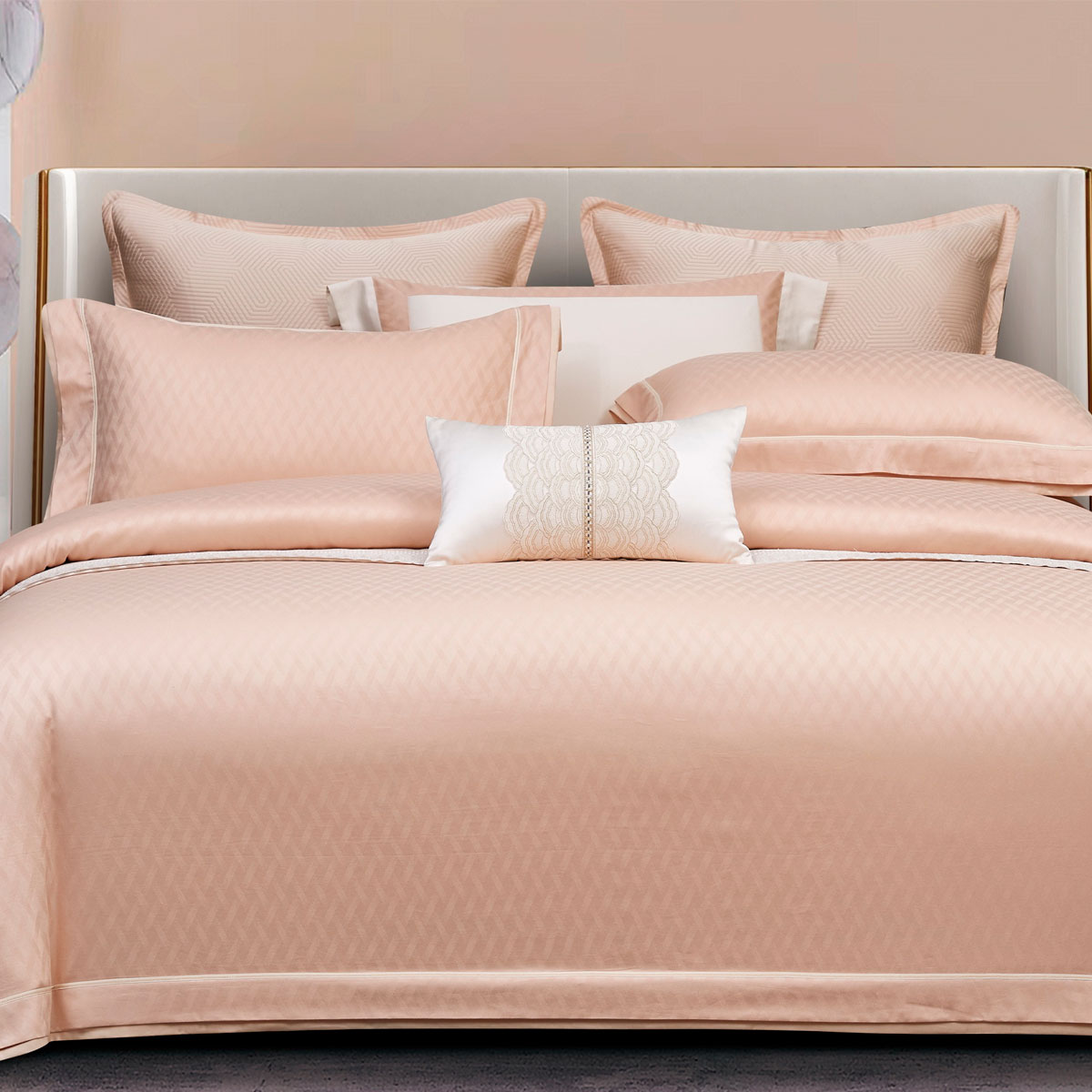 Комплект постельного белья семейный Pappel Pallida