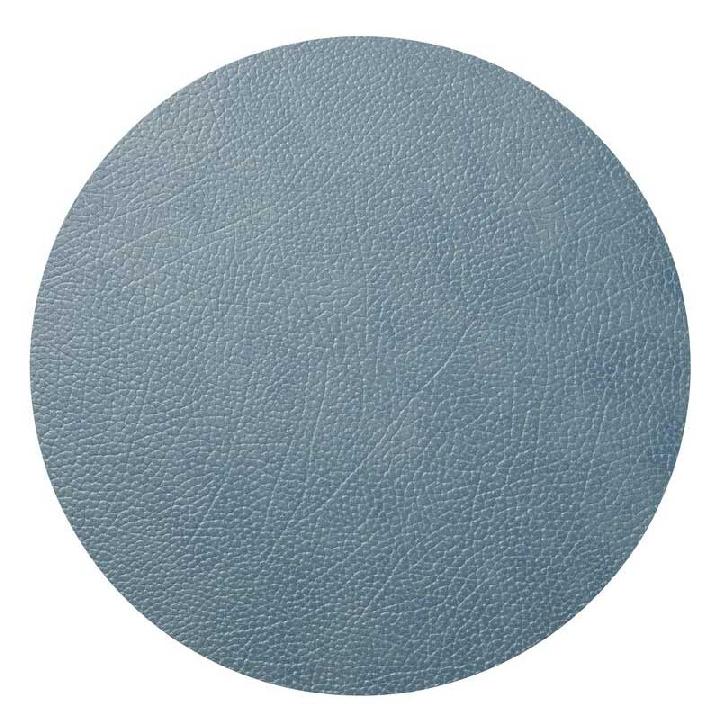 Салфетка сервировочная круглая 30см LIND DNA Hippo light blue