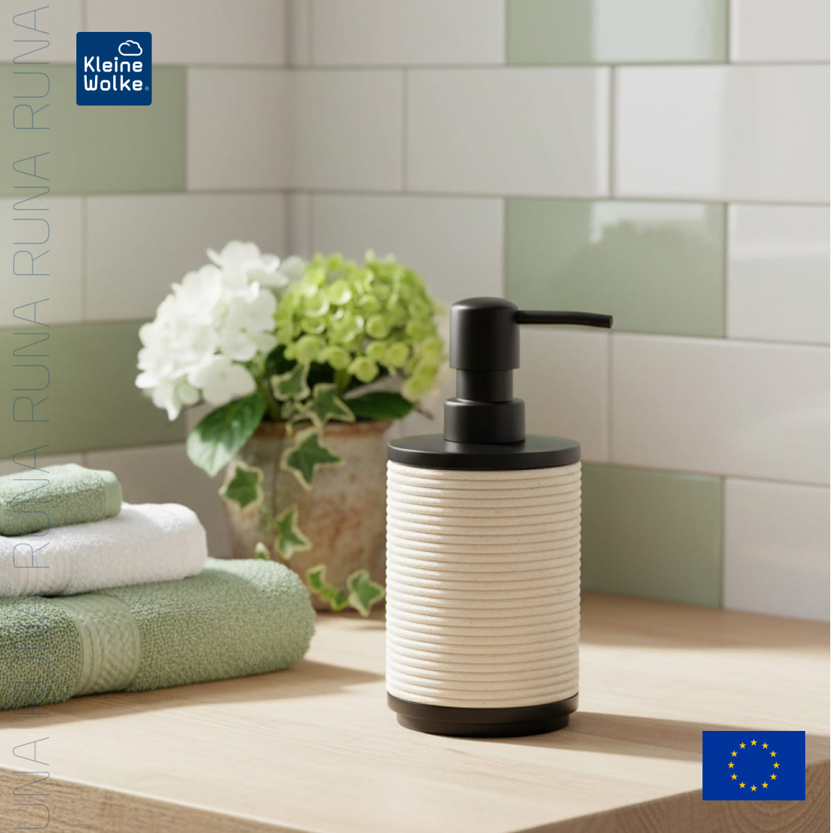 Дозатор для жидкого мыла Kleine Wolke Runa Nature