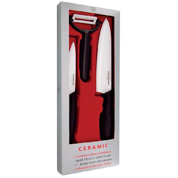 Набор ножей Tarrerias Bonjean Ceramic 3 предмета