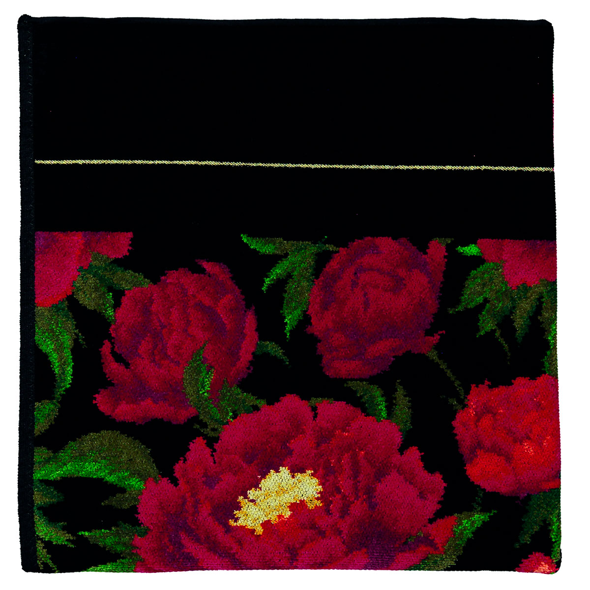 Полотенце Feiler Isabella 50x100см, цвет черный