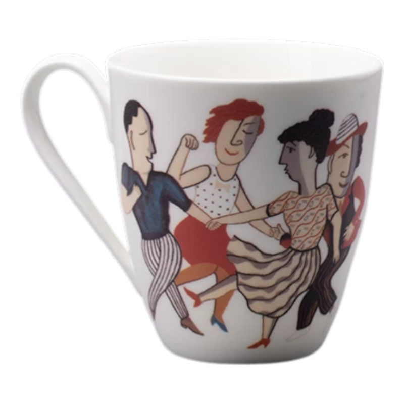 Кружка Императорский фарфоровый завод Вариации Рок-н-ролл